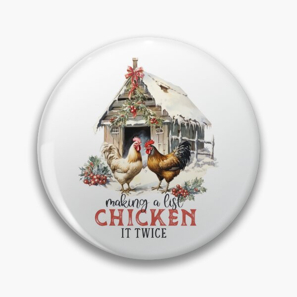Item preview, Chicken It Twice designed and sold by UnicornFlamingo.