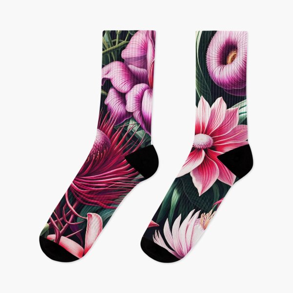 Item preview, Colourful Vintage Botanical Flowers designed and sold by PyxieZen.