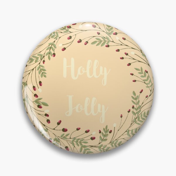 Item preview, Holly Jolly Illustrated Wreath Wall Art designed and sold by crazyeydcreativ.