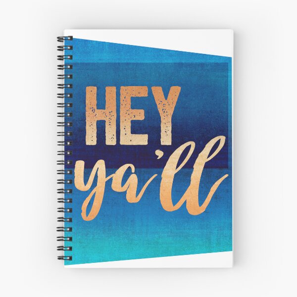 Item preview, Hey Ya'll Fun Quote on Blue designed and sold by art64.