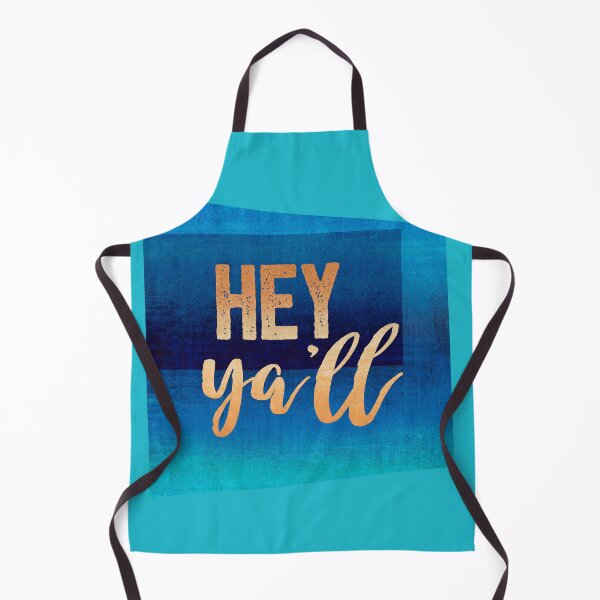 Item preview, Hey Ya'll Fun Quote on Blue designed and sold by art64.