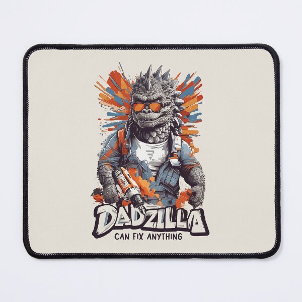 Item preview, Dadzilla Can Fix Anything. Funny Dad T Shirt Christmas Gift designed and sold by BRUNTadventures.
