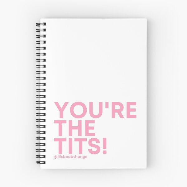 Item preview, You're the Tits, v1, pink | @lilsboobthangs designed and sold by lilsboobthangs.
