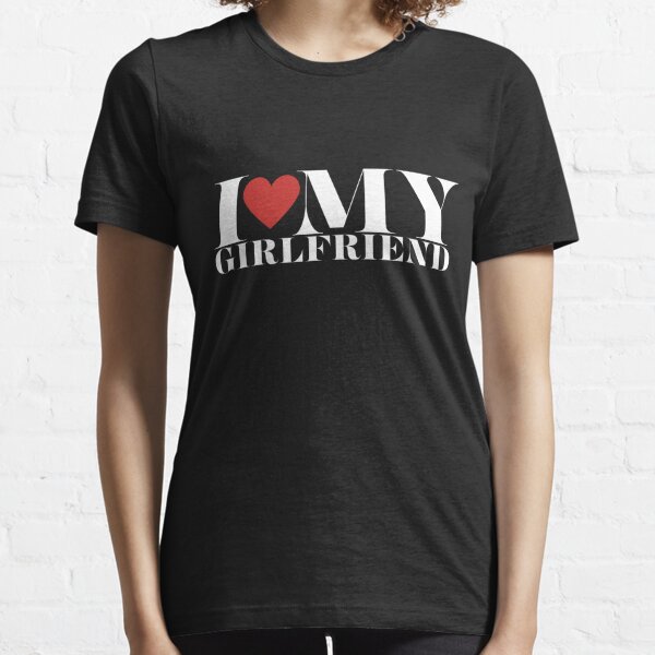 Camiseta I Love My Girlfriend Black Valentine