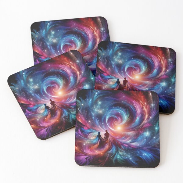 Item preview, Cosmic Reverie: Celestial Abstract Art designed and sold by TextileTrove.