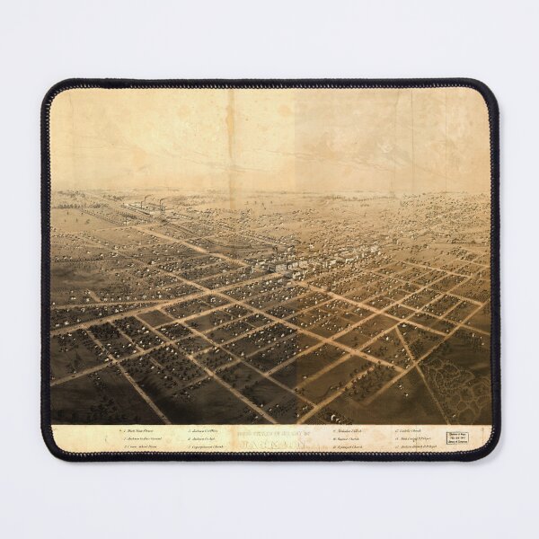Item preview, Jackson, Michigan (1868) designed and sold by allhistory.