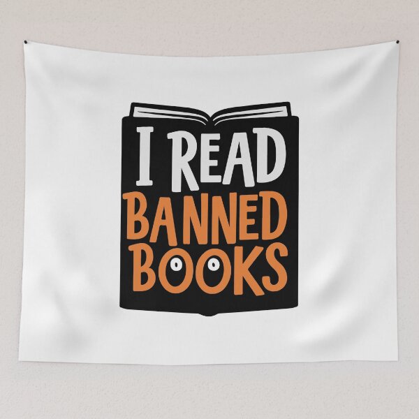 Item preview, I Read Banned Books designed and sold by Timegraf.