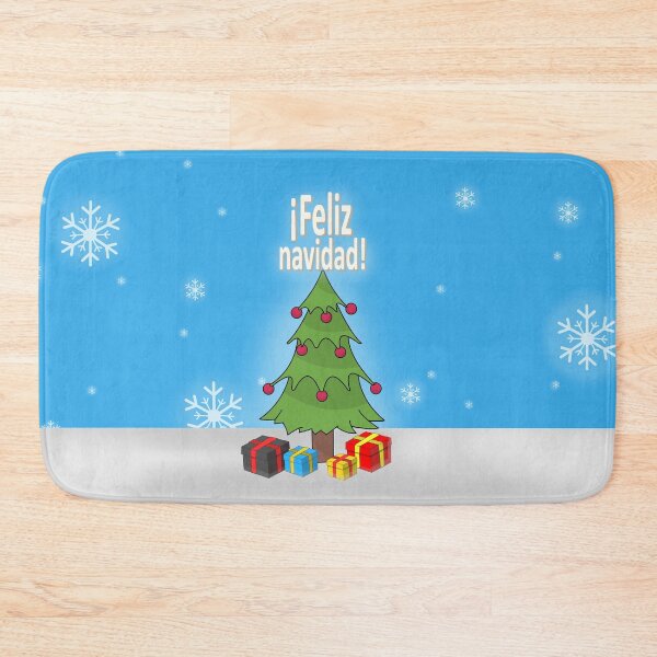 Item preview, feliz navidad árbol designed and sold by ZiphGames.