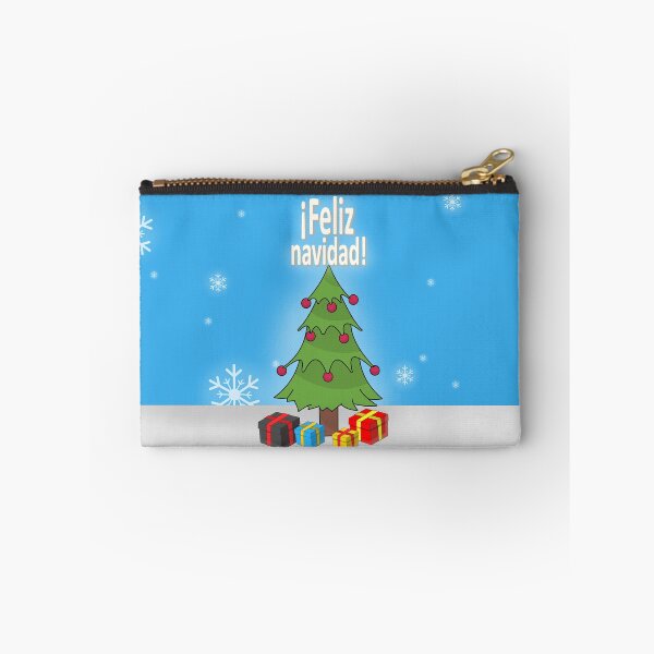 Item preview, feliz navidad árbol designed and sold by ZiphGames.