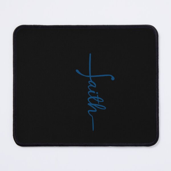 Item preview, Faith cross-Blue  cross sticker designed and sold by Faithandpattern.