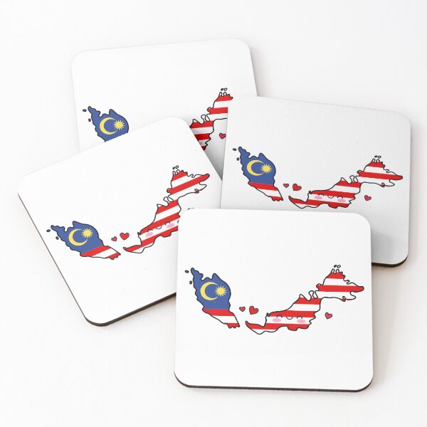 Item preview, Malaysia Flag Map Smile with Love designed and sold by pixelsparkzone.