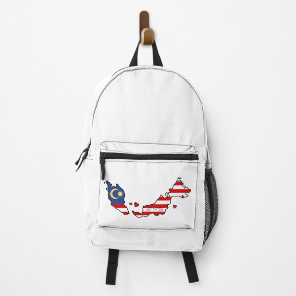 Item preview, Malaysia Flag Map Smile with Love designed and sold by pixelsparkzone.