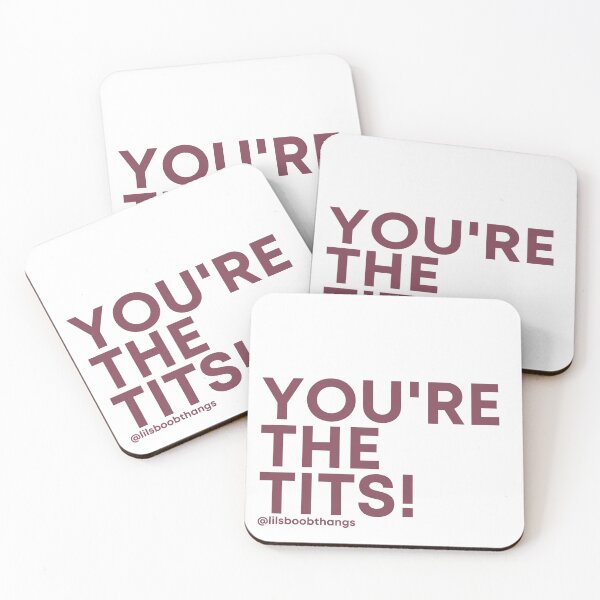 Item preview, Eres las tetas, v3, granate | @lilsboobthangs designed and sold by lilsboobthangs.