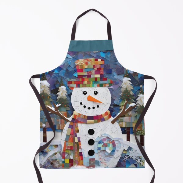 Item preview, Snowman 04 - Whimsical Collage Cheer designed and sold by Artekinium.