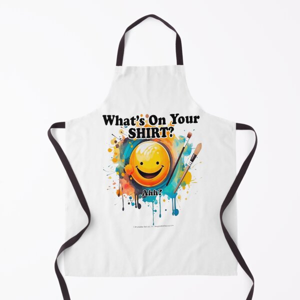 Item preview, What's On Your Shirt?  Ahh? -  For Light Backgrounds designed and sold by The Imagination Source™.