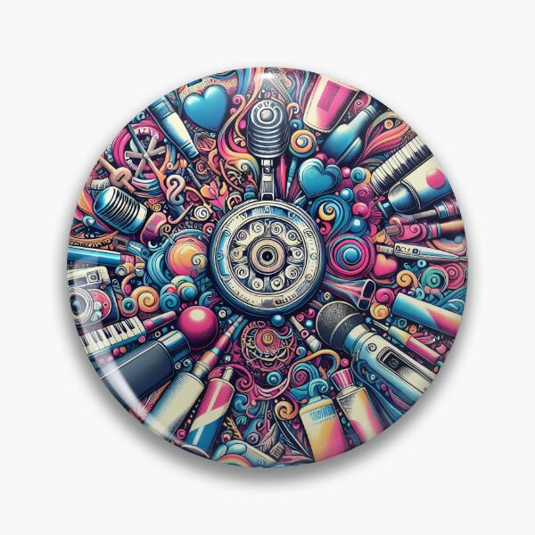 Artikelvorschau, Bunte Doodle-Explosion entworfen und verkauft von Pixel Dome.
