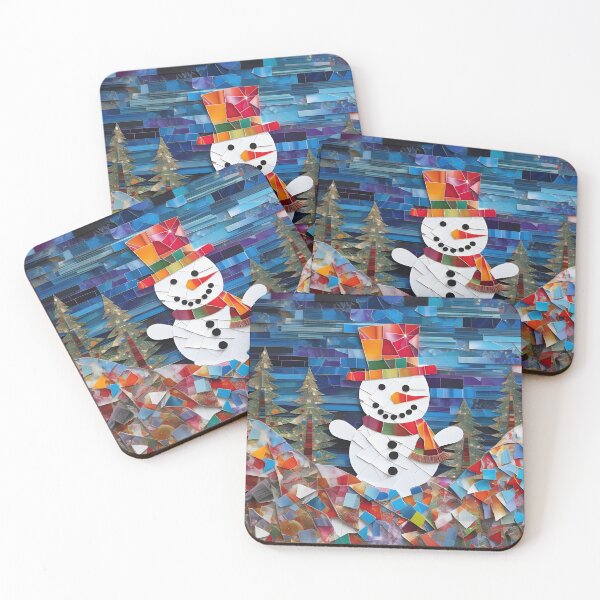 Item preview, Snowman 05 - Happy Collage Scene designed and sold by Artekinium.