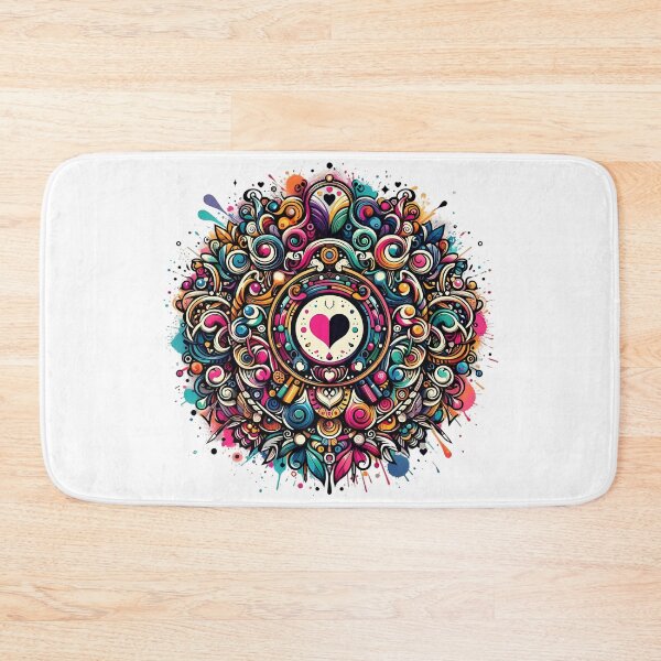 Item preview, Heart-Centered Colorful Mandala  designed and sold by Pixel Dome.