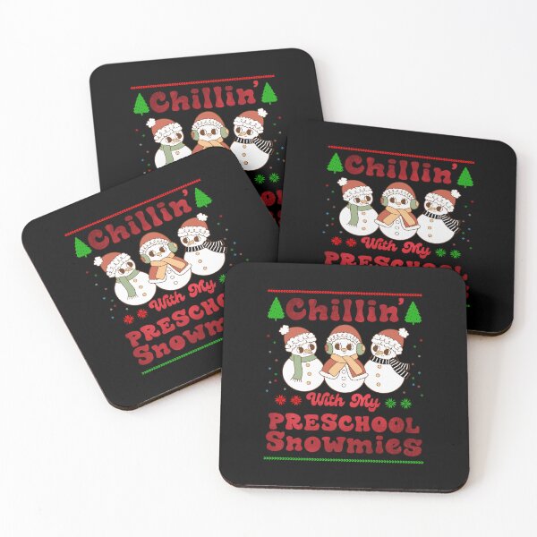 Item preview, Chillin' With My Preschool Snowmies Funny Christmas for teacher designed and sold by Be Cool (5.0) ⭐⭐⭐⭐⭐.
