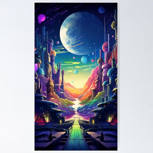 Item preview, Celestial Wonders: A Journey Beyond - Design 7 designed and sold by kawaiidoodlesuk.