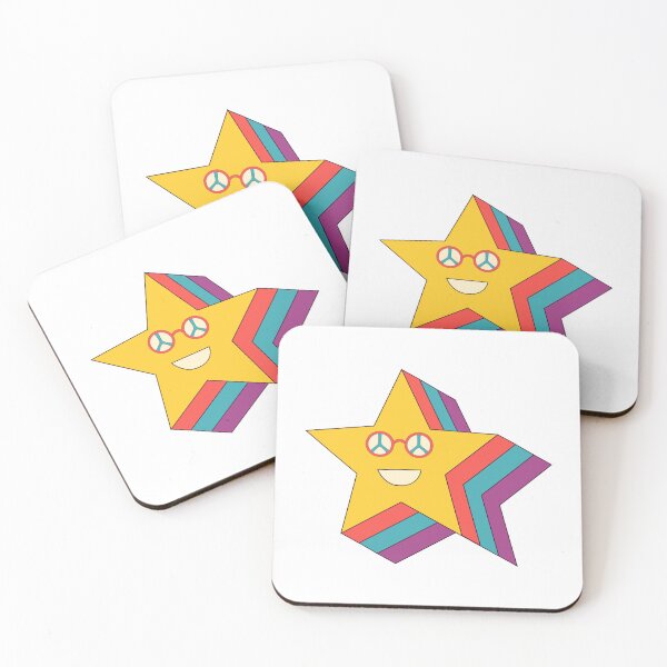 Item preview, 60'S STYLE COLORED STAR designed and sold by infinitearte.