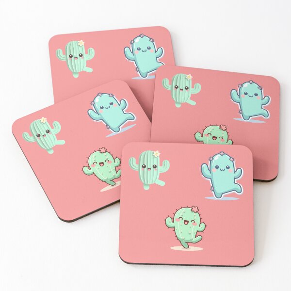 Item preview, funny  dancing cactus and happy designed and sold by Cuteanimecorner.