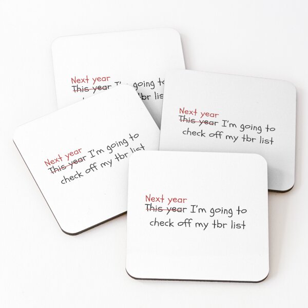 Item preview, This Year (Next Year) I'm Going To Check Off My TBR List designed and sold by Megurix.