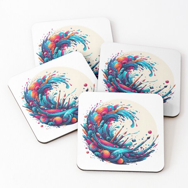 Item preview, Colorful Abstract Swirls Abstract Swirls designed and sold by Pixel Dome.