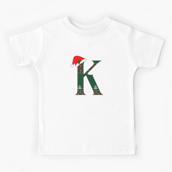 Item preview,    Christmas initials, like knitted, letter K  with Santa's hat designed and sold by Route51.