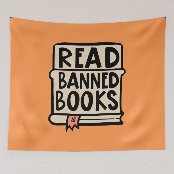 Item preview, I Read Banned Books designed and sold by Timegraf.