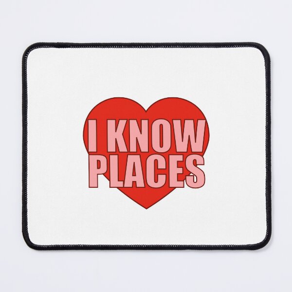 Item preview, I Know Places Heart designed and sold by Chesley Design.