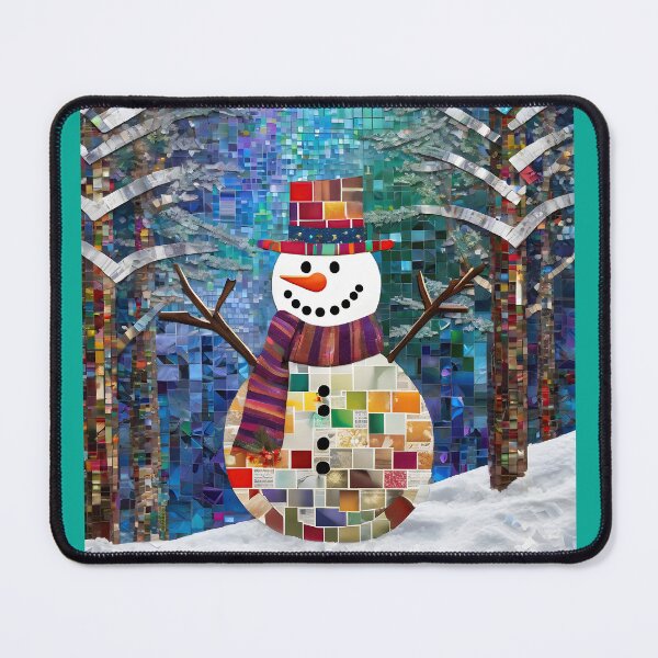 Item preview, Snowman 08 - Festive Snowman Happiness designed and sold by Artekinium.