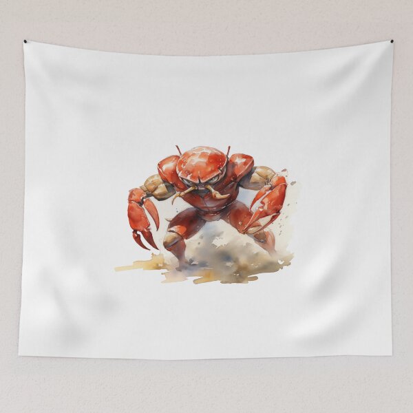 Item preview, Crab as an American Football player designed and sold by Sp3ctrumOfColor.