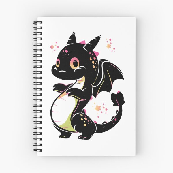 Item preview, Cute Silhouette Dragon Illustration designed and sold by DragonRealms.