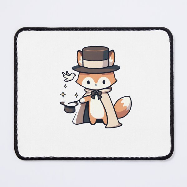 Item preview, Magician Fox with Magic Hat designed and sold by UmbrellaStudio1.