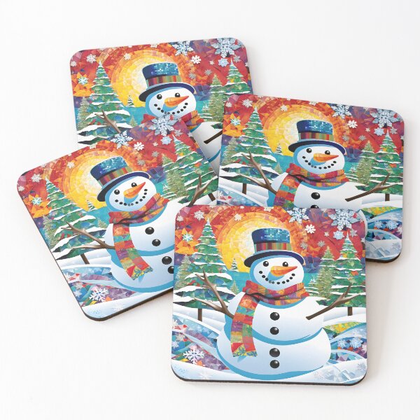 Item preview, Snowman 10 - Snowman's Colourful World designed and sold by Artekinium.