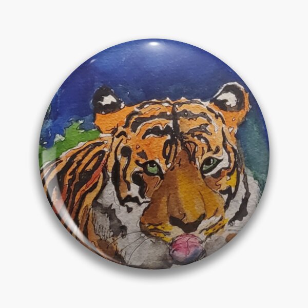 Item preview, Vibrant Tiger designed and sold by BlackVet.