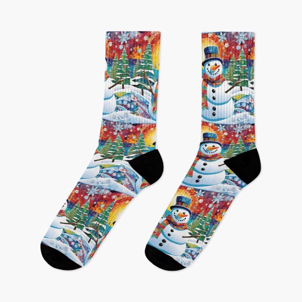 Item preview, Snowman 10 - Snowman's Colourful World designed and sold by Artekinium.