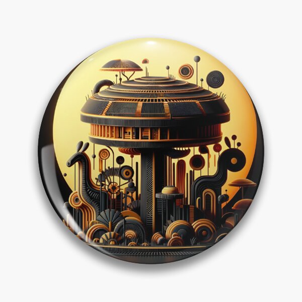 Item preview, "Bizarre Savanna: Matte Solar Library Abstract" designed and sold by ByDigitalDream.