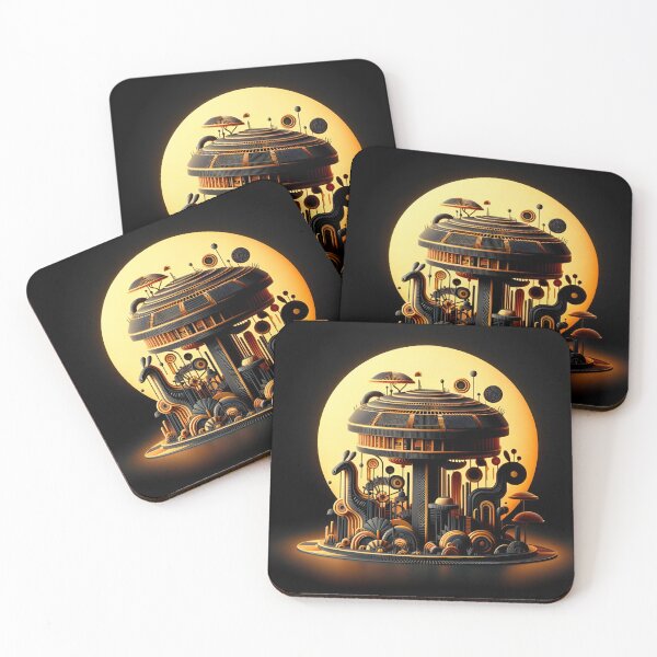 Item preview, "Bizarre Savanna: Matte Solar Library Abstract" designed and sold by ByDigitalDream.
