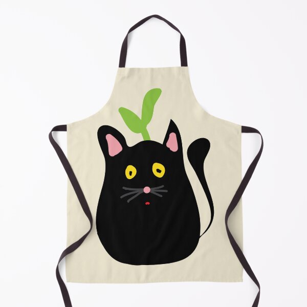 Item preview, Sprout black cat cutie designed and sold by fluffyfamcraft.