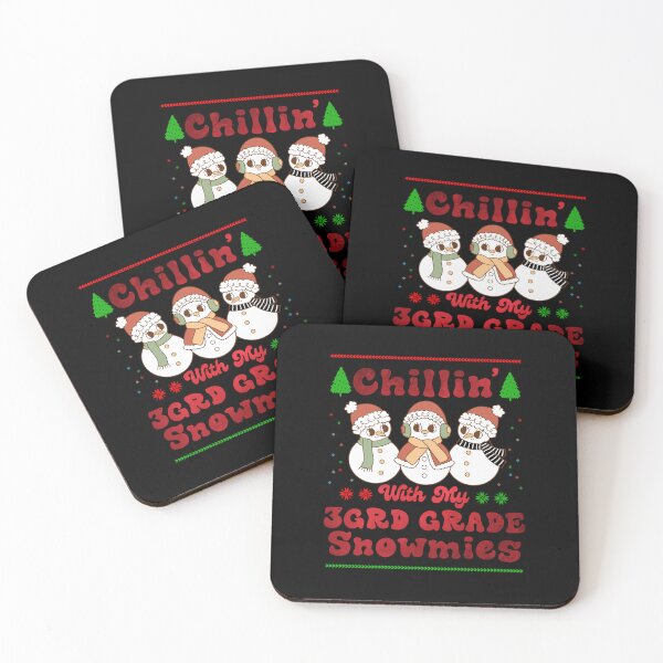 Item preview, Chillin' With My 3grd Grade Snowmies Funny Christmas for teacher designed and sold by Be Cool (5.0) ⭐⭐⭐⭐⭐.