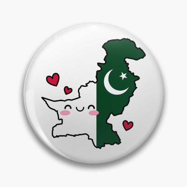 Item preview, Pakistan Flag Map Smile with Love designed and sold by pixelsparkzone.