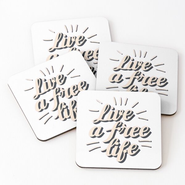 Item preview, Live A Free Life designed and sold by AImonk.