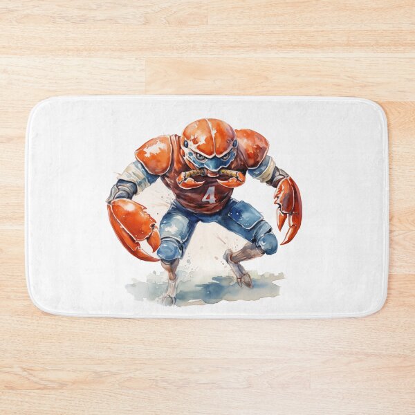 Item preview, Running Crab as an American Football player designed and sold by Sp3ctrumOfColor.