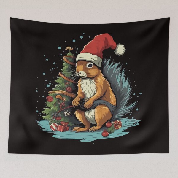 Item preview, Christmas Squirrel designed and sold by creativellashop.