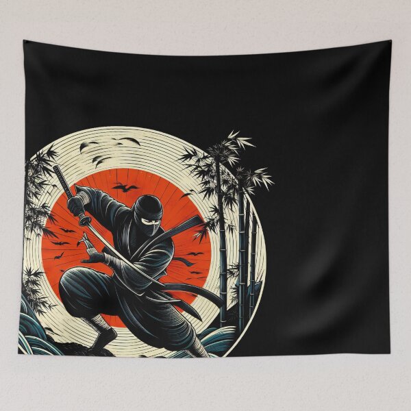 Item preview, Ninjutsu Japanese Katana Ninja designed and sold by RedDesignSyc.
