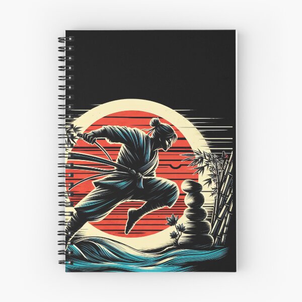 Item preview, Ninjutsu Japanese Flag Katana Ninja designed and sold by RedDesignSyc.