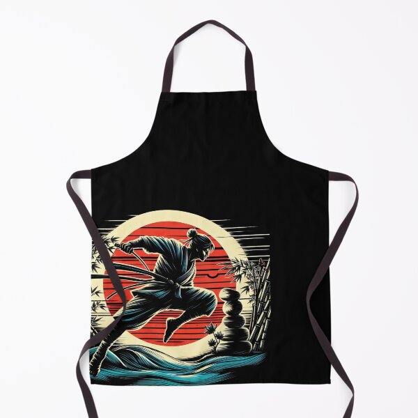Item preview, Ninjutsu Japanese Flag Katana Ninja designed and sold by RedDesignSyc.