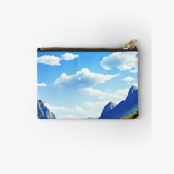 Item preview, Boats in the river of a valley designed and sold by ML1500.